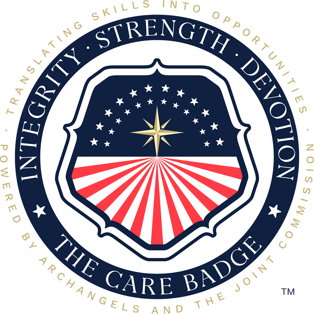 The Care Badge logo